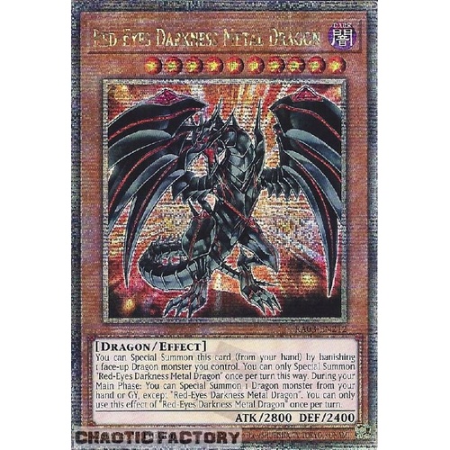 RA03-EN212 Red-Eyes Darkness Metal Dragon Quarter Century Secret Rare 1st Edition NM