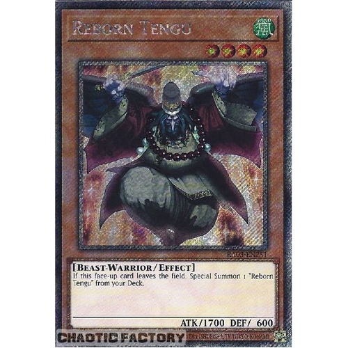 RA03-EN251 Reborn Tengu Platinum Secret Rare 1st Edition NM