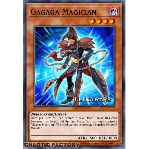 RA04-EN007 Gagaga Magician Ultra Rare 1st Edition NM
