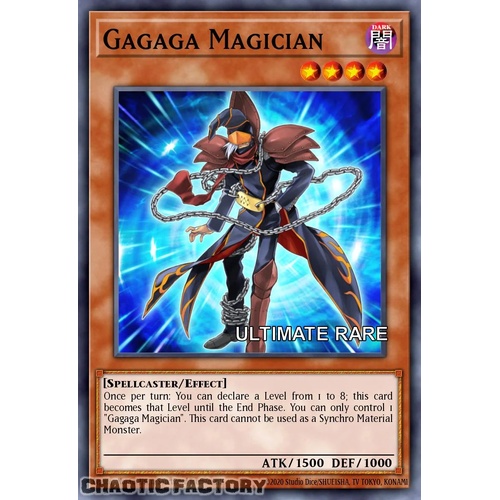 RA04-EN007 Gagaga Magician Ultimate Rare 1st Edition NM