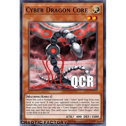 RA04-EN013 Cyber Dragon Core Quarter Century Secret Rare 1st Edition NM