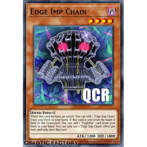 RA04-EN014 Edge Imp Chain Quarter Century Secret Rare 1st Edition NM