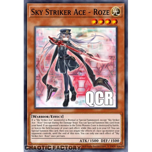RA04-EN031 Sky Striker Ace - Roze QCR ONLY Quarter Century Secret Rare 1st Edition NM