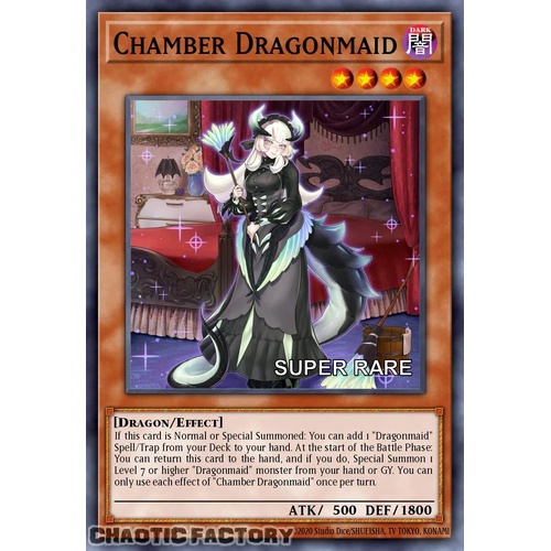 RA04-EN032 Chamber Dragonmaid Super Rare 1st Edition NM