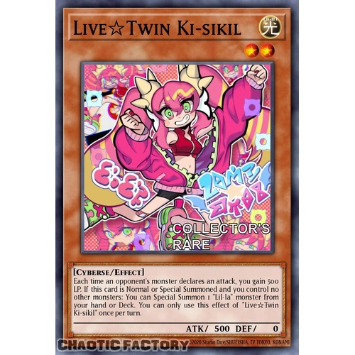 RA04-EN035 Live☆Twin Ki-sikil Collector's Rare 1st Edition NM