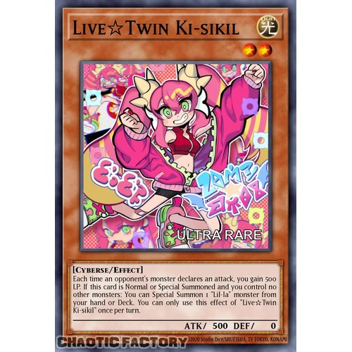 RA04-EN035 Live☆Twin Ki-sikil Ultra Rare 1st Edition NM