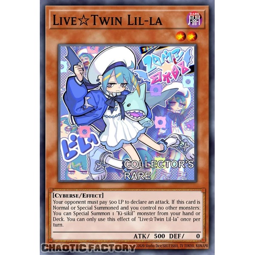 RA04-EN036 Live☆Twin Lil-la Collector's Rare 1st Edition NM