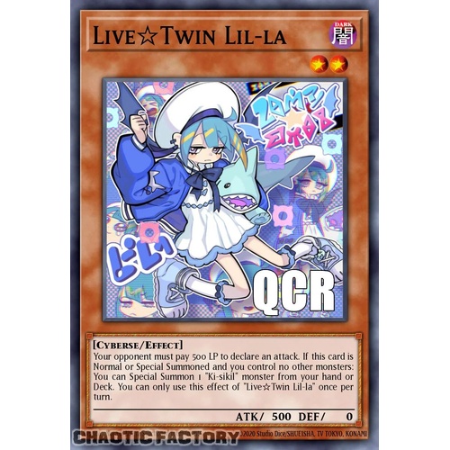 RA04-EN036 Live☆Twin Lil-la Quarter Century Secret Rare 1st Edition NM