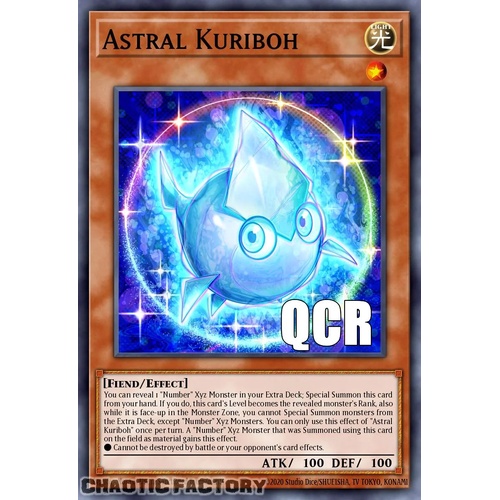 RA04-EN040 Astral Kuriboh Quarter Century Secret Rare 1st Edition NM
