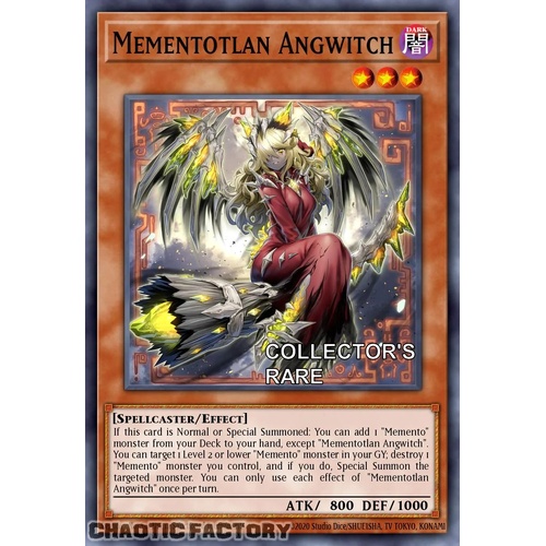 RA04-EN048 Mementotlan Angwitch Collector's Rare 1st Edition NM