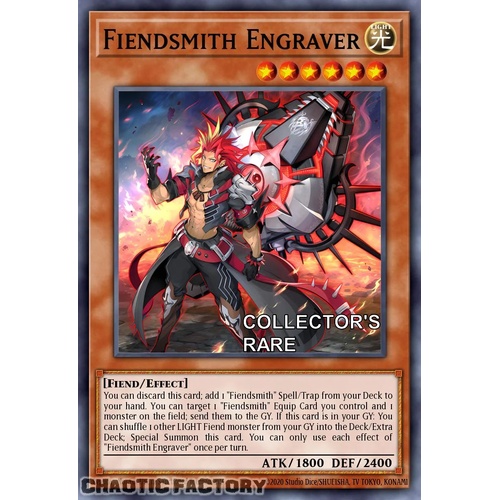 RA04-EN049 Fiendsmith Engraver Collector's Rare 1st Edition NM
