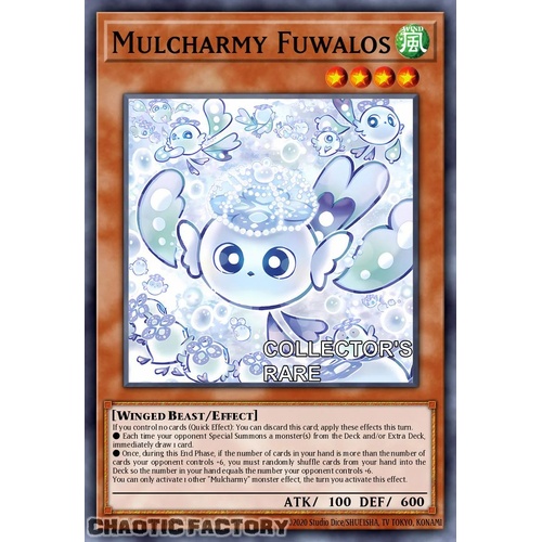 RA04-EN050 Mulcharmy Fuwalos Collector's Rare 1st Edition NM