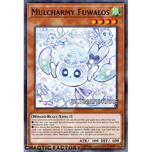 RA04-EN050 Mulcharmy Fuwalos Ultimate Rare 1st Edition NM