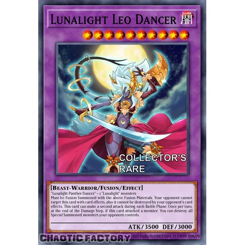 RA04-EN053 Lunalight Leo Dancer Collector's Rare 1st Edition NM