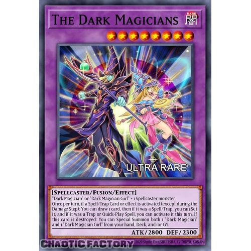 RA04-EN054 The Dark Magicians Ultra Rare 1st Edition NM
