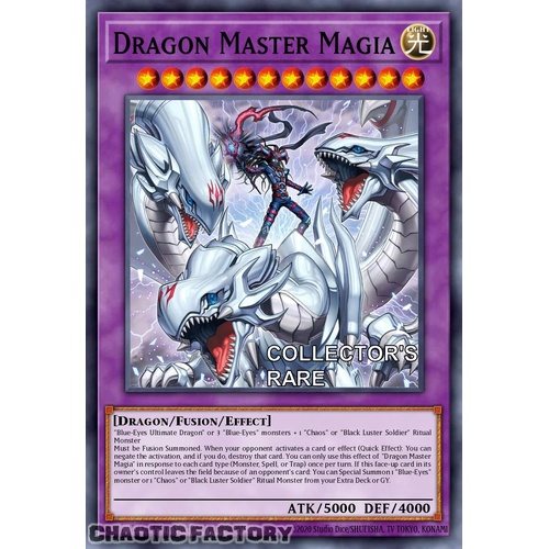 RA04-EN055 Dragon Master Magia Collector's Rare 1st Edition NM