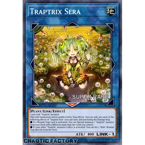 RA04-EN075 Traptrix Sera Super Rare 1st Edition NM