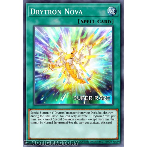 RA04-EN097 Drytron Nova Super Rare 1st Edition NM