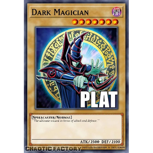 RA04-EN106 Dark Magician BACH ART Platinum Secret Rare 1st Edition NM