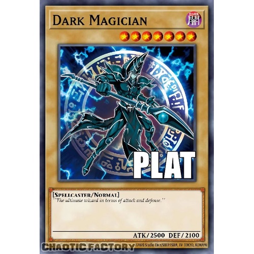 RA04-EN106 Dark Magician MVP1 ART WORK Platinum Secret Rare 1st Edition NM
