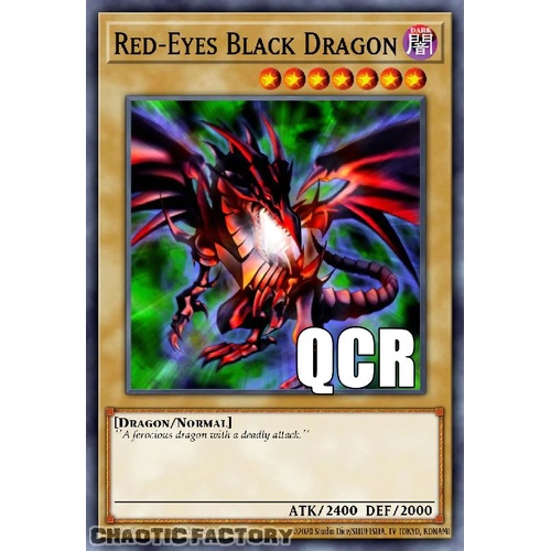 RA04-EN109 Red-Eyes Black Dragon SD1 ART Quarter Century Secret Rare 1st Edition NM