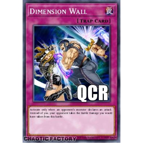 RA04-EN127 Dimension Wall Quarter Century Secret Rare 1st Edition NM