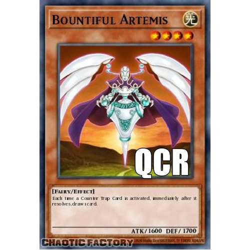 RA04-EN130 Bountiful Artemis Quarter Century Secret Rare 1st Edition NM