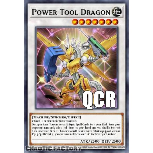 RA04-EN135 Power Tool Dragon Quarter Century Secret Rare 1st Edition NM