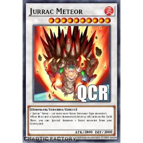 RA04-EN139 Jurrac Meteor Quarter Century Secret Rare 1st Edition NM