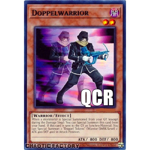 RA04-EN147 Doppelwarrior Quarter Century Secret Rare 1st Edition NM