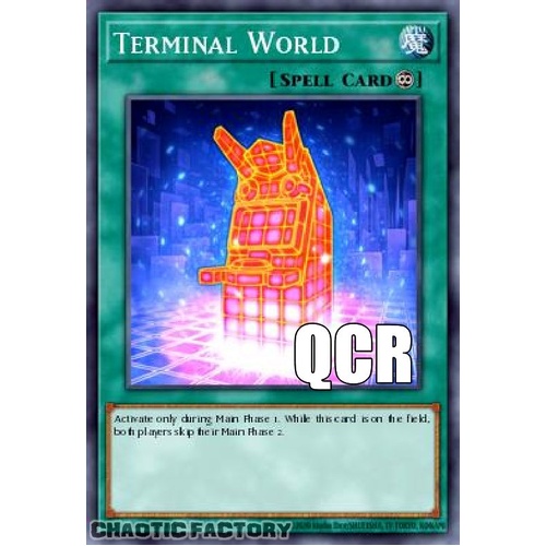 RA04-EN148 Terminal World Quarter Century Secret Rare 1st Edition NM