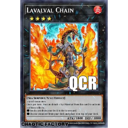 RA04-EN162 Lavalval Chain Quarter Century Secret Rare 1st Edition NM