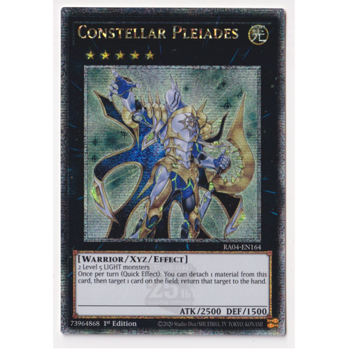 RA04-EN164 Constellar Pleiades Quarter Century Secret Rare 1st Edition NM