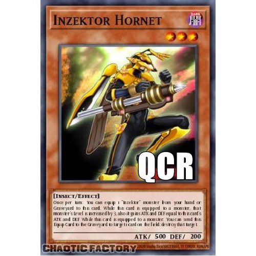 RA04-EN171 Inzektor Hornet Quarter Century Secret Rare 1st Edition NM