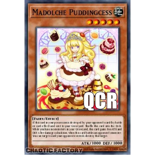 RA04-EN186 Madolche Puddingcess Quarter Century Secret Rare 1st Edition NM
