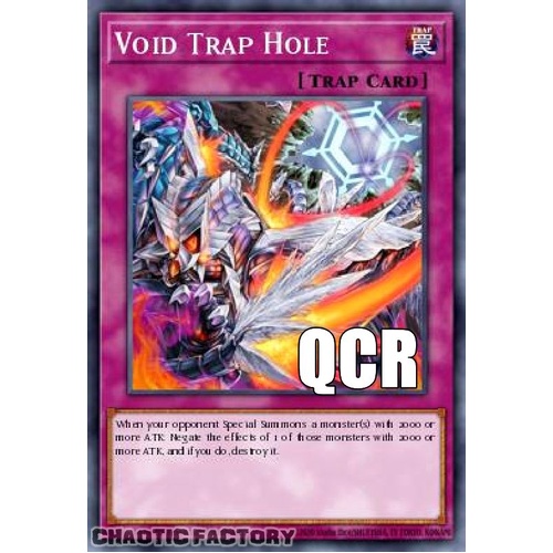 RA04-EN190 Void Trap Hole Quarter Century Secret Rare 1st Edition NM