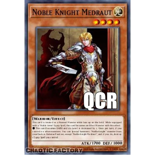 RA04-EN205 Noble Knight Medraut Quarter Century Secret Rare 1st Edition NM