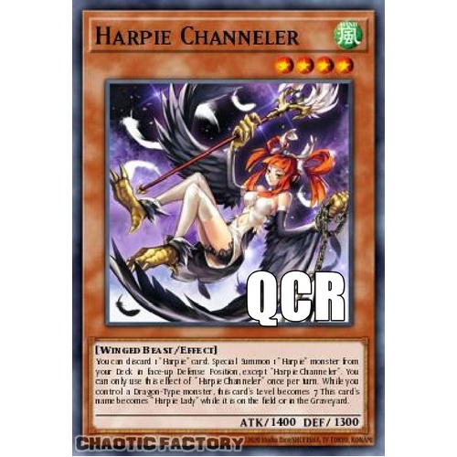 RA04-EN207 Harpie Channeler Quarter Century Secret Rare 1st Edition NM