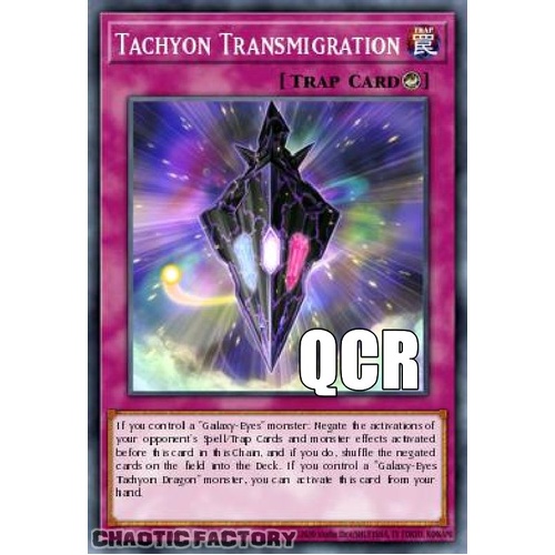 RA04-EN220 Tachyon Transmigration Quarter Century Secret Rare 1st Edition NM