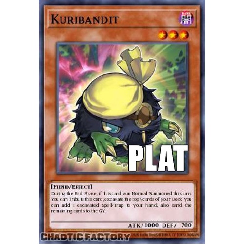 RA04-EN221 Kuribandit Platinum Secret Rare 1st Edition NM