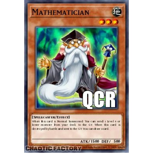 RA04-EN223 Mathematician Quarter Century Secret Rare 1st Edition NM
