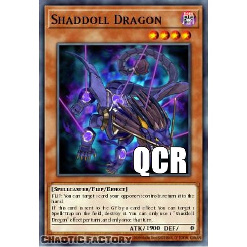 RA04-EN228 Shaddoll Dragon Quarter Century Secret Rare 1st Edition NM