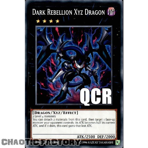 RA04-EN237 Dark Rebellion Xyz Dragon Quarter Century Secret Rare 1st Edition NM