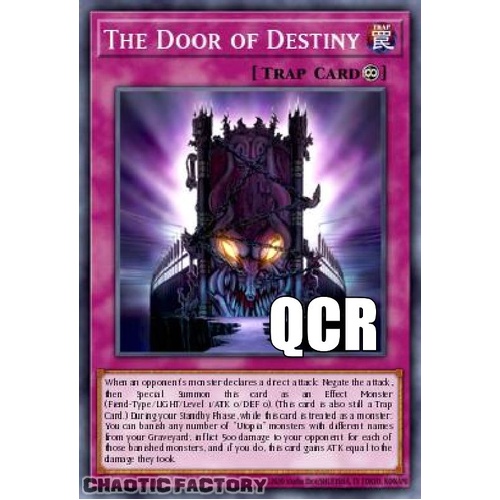 RA04-EN240 The Door of Destiny Quarter Century Secret Rare 1st Edition NM