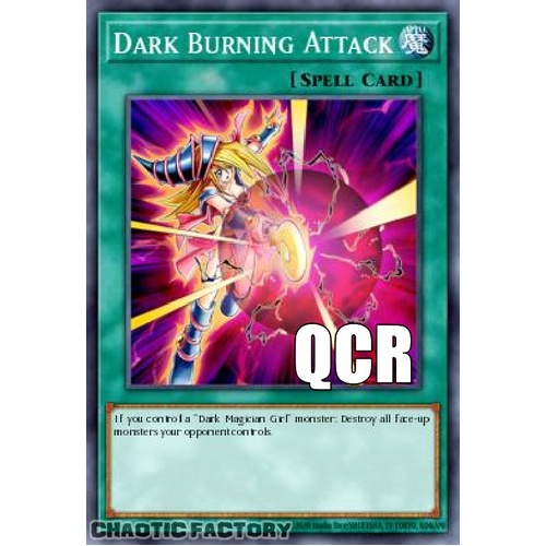 RA04-EN245 Dark Burning Attack Quarter Century Secret Rare 1st Edition NM