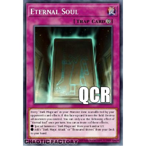RA04-EN247 Eternal Soul Quarter Century Secret Rare 1st Edition NM