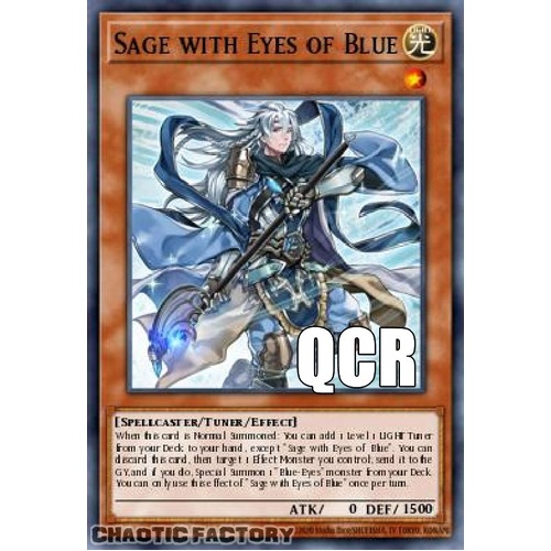 RA04-EN266 Sage with Eyes of Blue Quarter Century Secret Rare 1st Edition NM