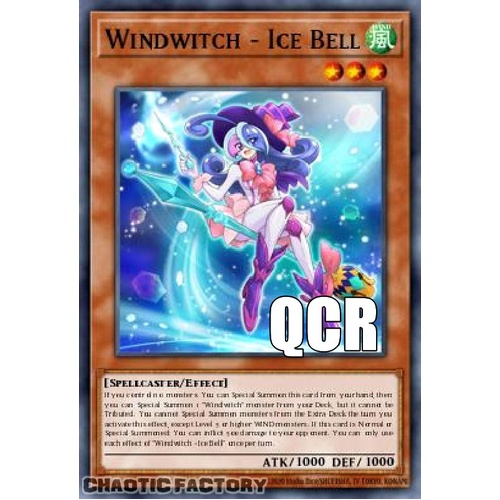 RA04-EN273 Windwitch - Ice Bell Quarter Century Secret Rare 1st Edition NM