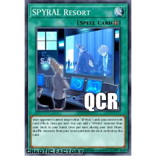 RA04-EN277 SPYRAL Resort Quarter Century Secret Rare 1st Edition NM
