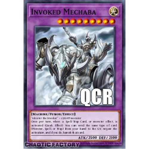 RA04-EN279 Invoked Mechaba Quarter Century Secret Rare 1st Edition NM